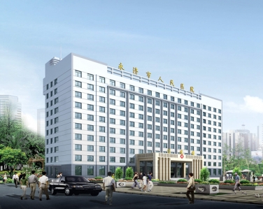 山西-永濟(jì)人民醫(yī)院使用景泰源LED平板凈化燈